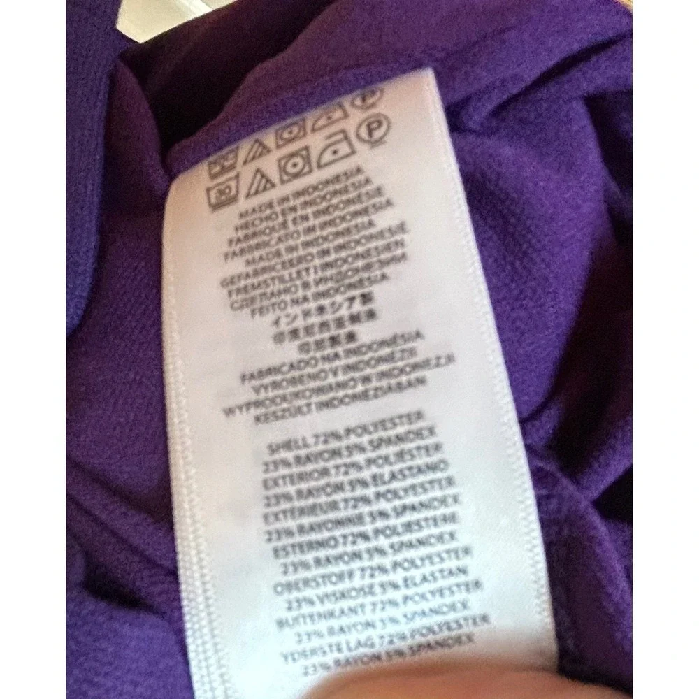 Michael Kors Iris Purple Studded Embellished Sheath Dress Size Small - Picture 4 of 4